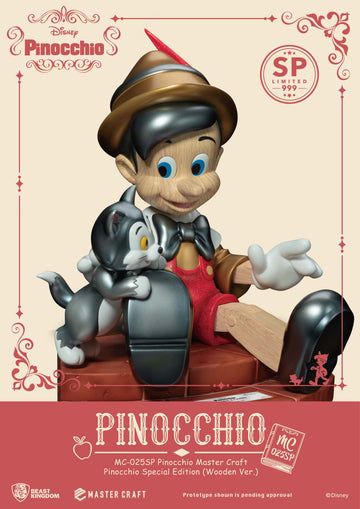 Beast Kingdom MC-025SP Pinocchio Master Craft Pinocchio Special Edition (Wooden Ver.)